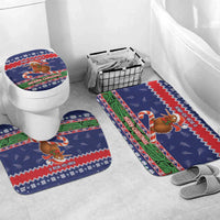 New Zealand Christmas Bathroom Set Kiwi-sh You A Merry Christmas - Polynesian Pride