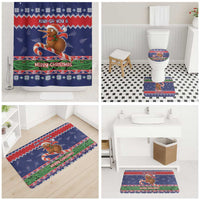 New Zealand Christmas Bathroom Set Kiwi-sh You A Merry Christmas - Polynesian Pride