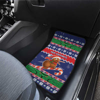 New Zealand Christmas Car Mats Kiwi-sh You A Merry Christmas LT05 - Polynesian Pride