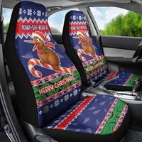 New Zealand Christmas Car Seat Cover Kiwi-sh You A Merry Christmas - Polynesian Pride
