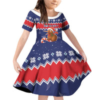 New Zealand Christmas Family Matching Off Shoulder Short Dress and Hawaiian Shirt Kiwi-sh You A Merry Christmas - Polynesian Pride