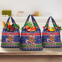 New Zealand Christmas Grocery Bag Kiwi-sh You A Merry Christmas - Polynesian Pride