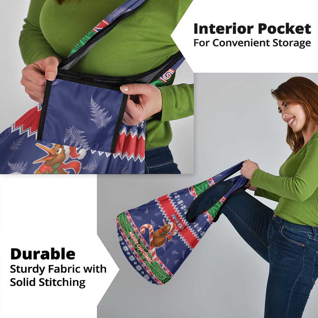 New Zealand Christmas Grocery Bag Kiwi-sh You A Merry Christmas - Polynesian Pride