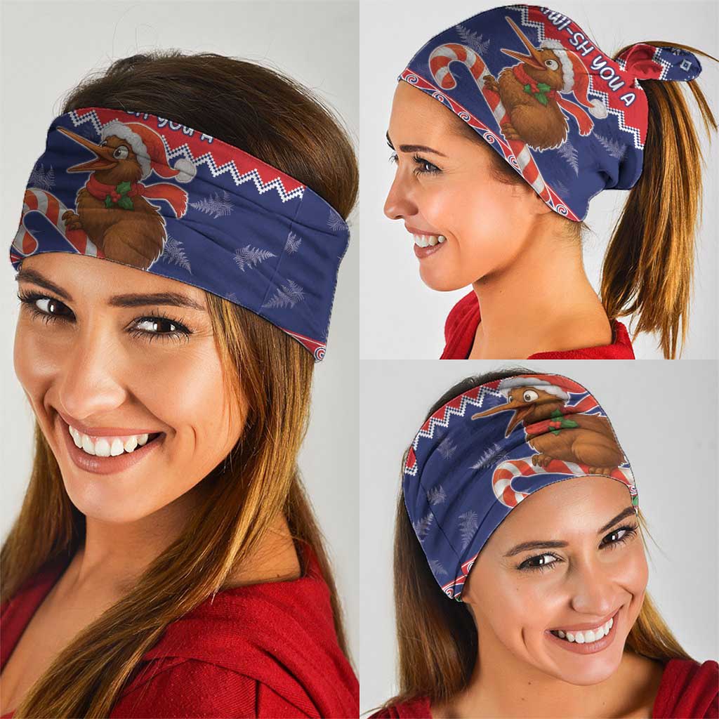 New Zealand Christmas Neck Gaiter Kiwi-sh You A Merry Christmas - Polynesian Pride