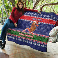 New Zealand Christmas Quilt Kiwi-sh You A Merry Christmas - Polynesian Pride