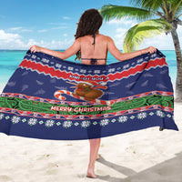 New Zealand Christmas Sarong Kiwi-sh You A Merry Christmas LT05 - Polynesian Pride