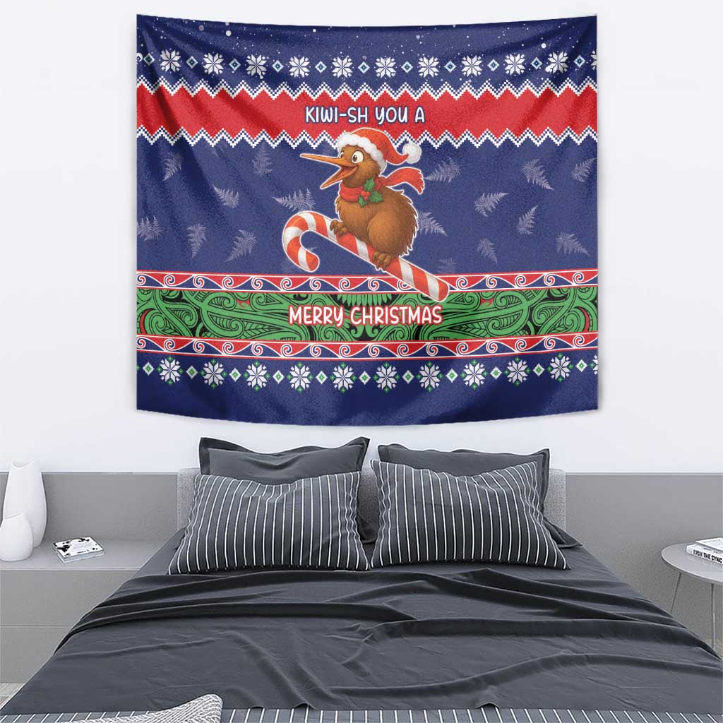 New Zealand Christmas Tapestry Kiwi-sh You A Merry Christmas LT05 - Polynesian Pride