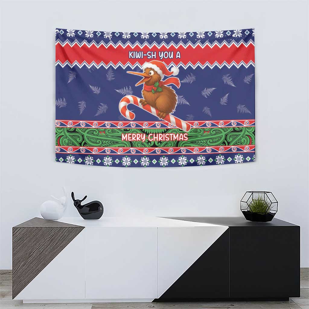 New Zealand Christmas Tapestry Kiwi-sh You A Merry Christmas LT05 - Polynesian Pride