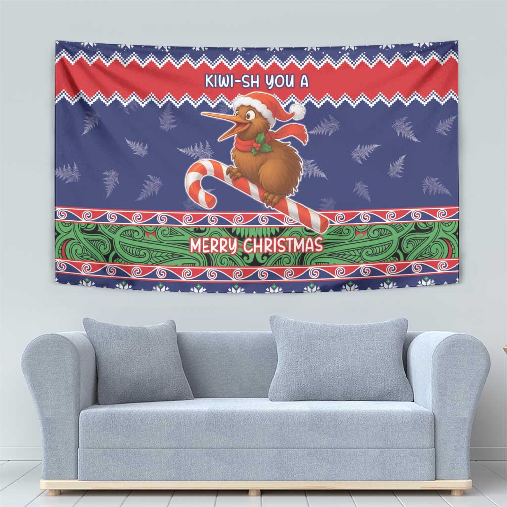 New Zealand Christmas Tapestry Kiwi-sh You A Merry Christmas LT05 - Polynesian Pride