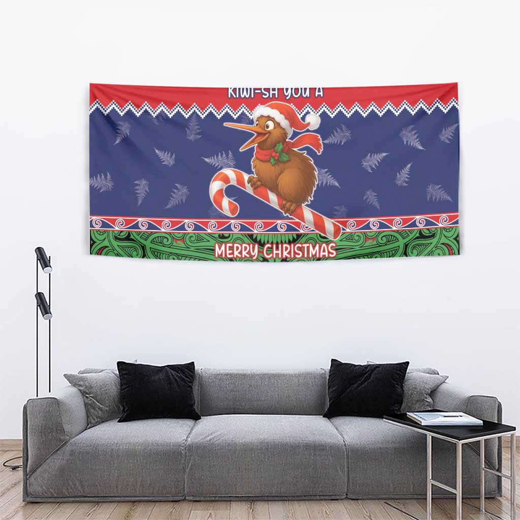 New Zealand Christmas Tapestry Kiwi-sh You A Merry Christmas LT05 - Polynesian Pride