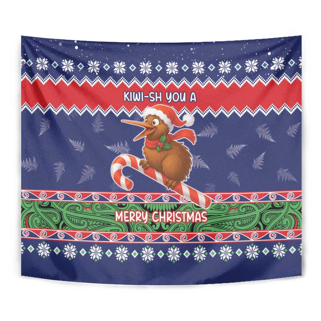 New Zealand Christmas Tapestry Kiwi-sh You A Merry Christmas LT05 - Polynesian Pride