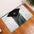 New Zealand Fern Rugby Rubber Doormat World Cup 2023 Paua Shell Maori Pattern LT05 White - Polynesian Pride