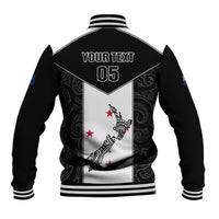 Custom New Zealand Player Rugby Baseball Jacket World Cup 2023 Maori Pattern LT05 - Polynesian Pride