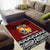 Tonga Constitution Day Area Rug Tongan Kupesi Ngatu Pattern