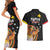 Papua New Guinea Tok Pisin Wik Couples Matching Short Sleeve Bodycon Dress and Hawaiian Shirt Land Of The Unexpected