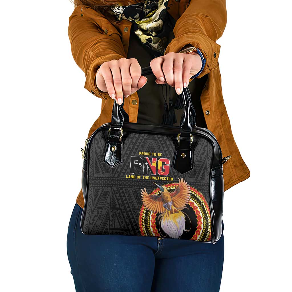 Papua New Guinea Tok Pisin Wik Shoulder Handbag Land Of The Unexpected