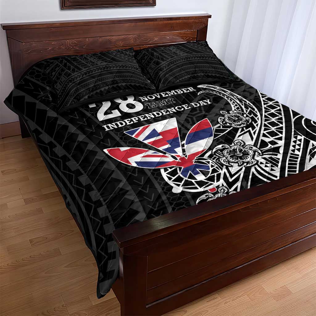 Hawaii November 28th Is My Independence Day Quilt Bed Set