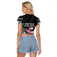 Hawaii November 28th Is My Independence Day Raglan Cropped T Shirt