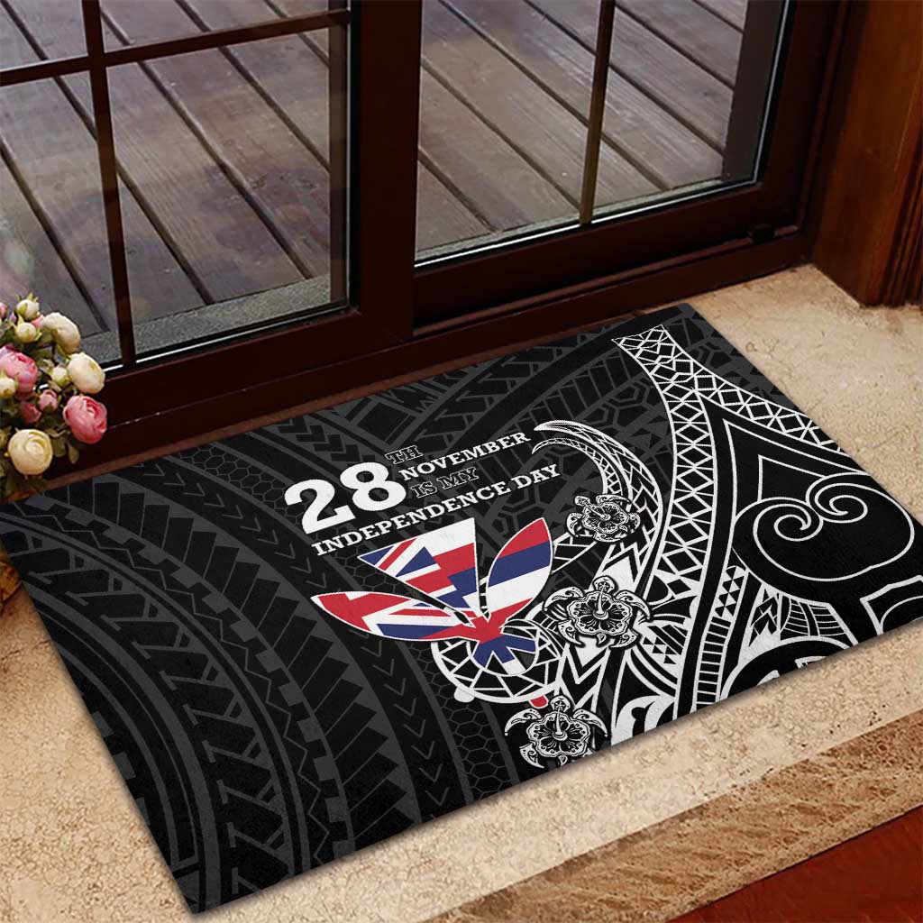 Hawaii November 28th Is My Independence Day Rubber Doormat