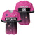 Custom New Zealand Women Cricket Baseball Jersey Pink Simple Style