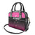 New Zealand Women Cricket Shoulder Handbag Pink Simple Style