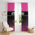 New Zealand Women Cricket Window Curtain Pink Simple Style