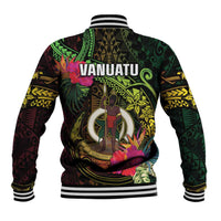 Vanuatu Baseball Jacket Be Strong Pray For Port Vila LT05 - Polynesian Pride