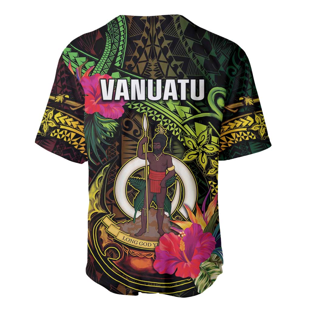 Vanuatu Baseball Jersey Be Strong Pray For Port Vila LT05 - Polynesian Pride