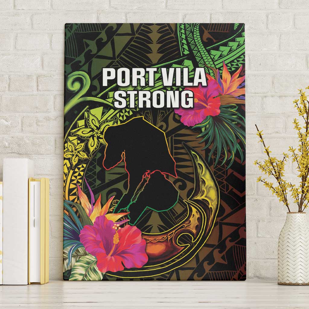 Vanuatu Canvas Wall Art Be Strong Pray For Port Vila