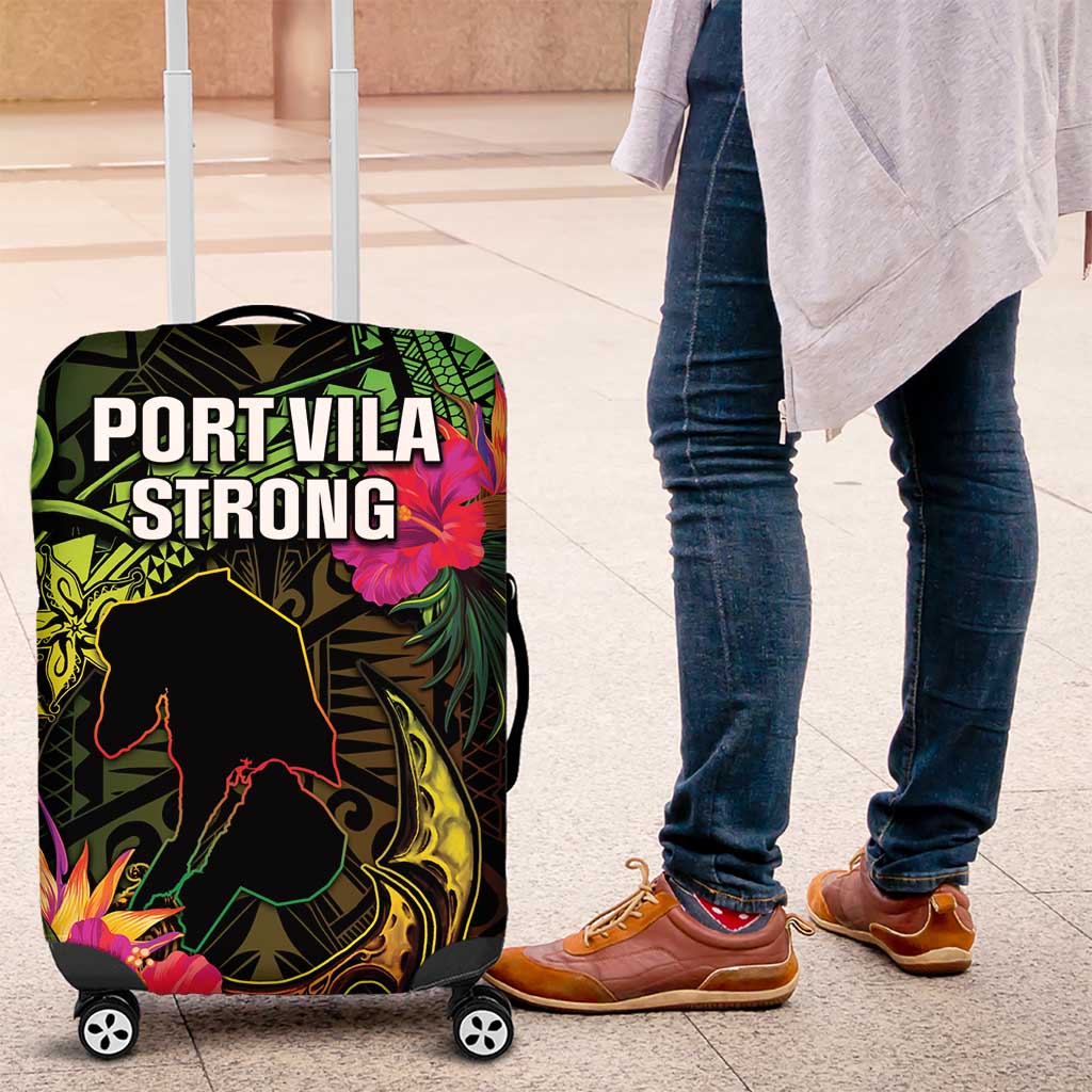 Vanuatu Luggage Cover Be Strong Pray For Port Vila