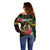 Vanuatu Off Shoulder Sweater Be Strong Pray For Port Vila