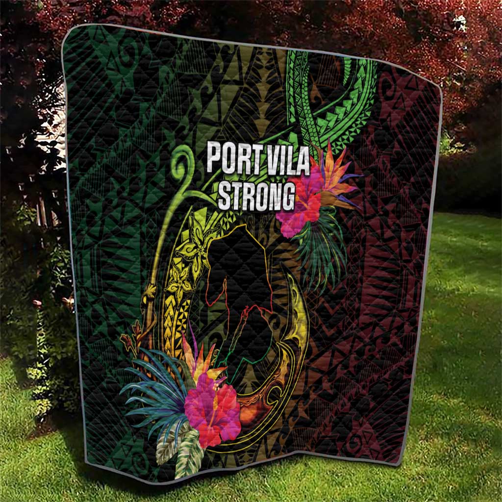Vanuatu Quilt Be Strong Pray For Port Vila LT05 - Polynesian Pride