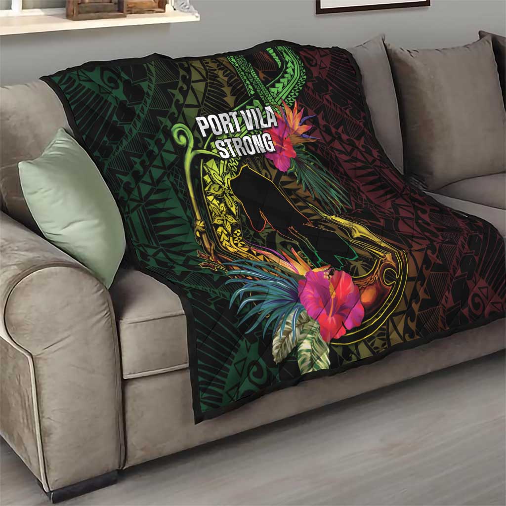 Vanuatu Quilt Be Strong Pray For Port Vila LT05 - Polynesian Pride