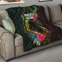Vanuatu Quilt Be Strong Pray For Port Vila LT05 - Polynesian Pride