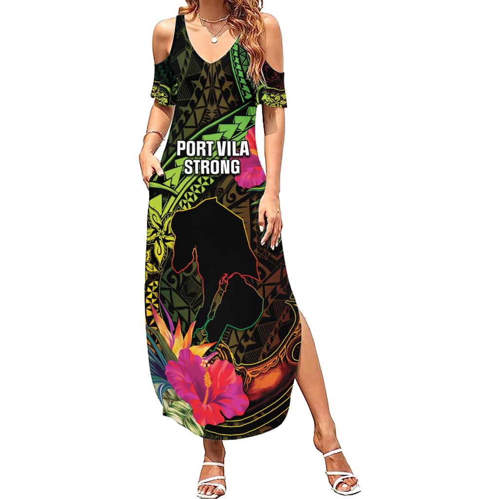 Vanuatu Summer Maxi Dress Be Strong Pray For Port Vila