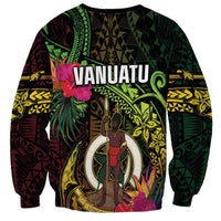 Vanuatu Sweatshirt Be Strong Pray For Port Vila LT05 - Polynesian Pride