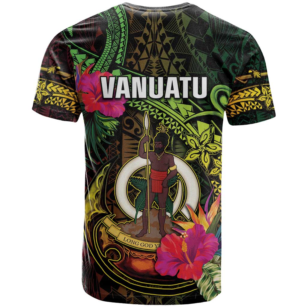 Vanuatu T Shirt Be Strong Pray For Port Vila LT05 - Polynesian Pride