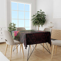 Vanuatu Tablecloth Be Strong Pray For Port Vila LT05 - Polynesian Pride