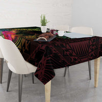 Vanuatu Tablecloth Be Strong Pray For Port Vila LT05 - Polynesian Pride
