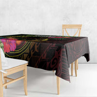 Vanuatu Tablecloth Be Strong Pray For Port Vila LT05 - Polynesian Pride