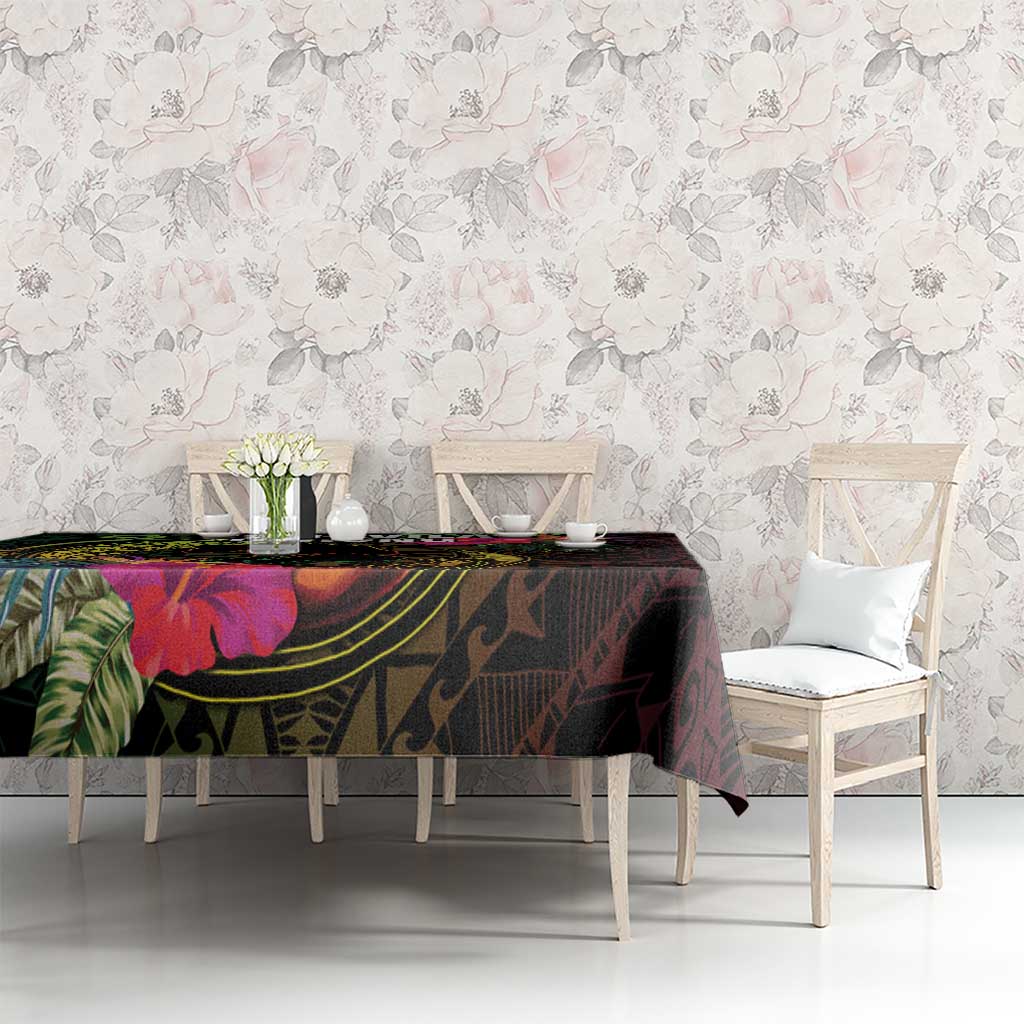 Vanuatu Tablecloth Be Strong Pray For Port Vila LT05 - Polynesian Pride