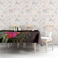 Vanuatu Tablecloth Be Strong Pray For Port Vila LT05 - Polynesian Pride