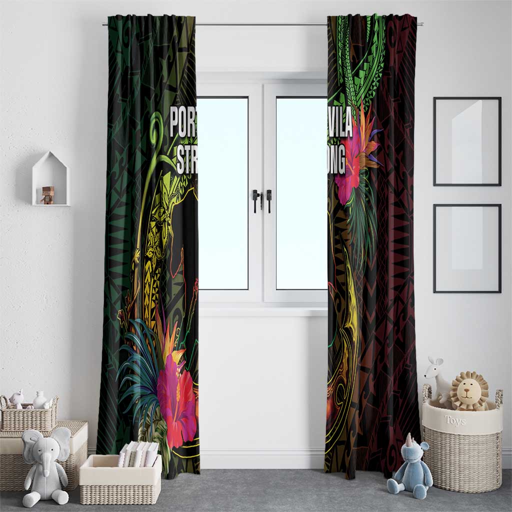 Vanuatu Window Curtain Be Strong Pray For Port Vila