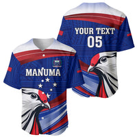 Custom Samoa Rugby Baseball Jersey Manuma Ptilinopus Perousii