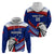 Custom Samoa Rugby Hoodie Manuma Ptilinopus Perousii