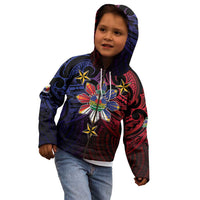 Haiti Philippines Kid Hoodie Haitian Coat Of Arms With Filipino Sun LT05 - Polynesian Pride