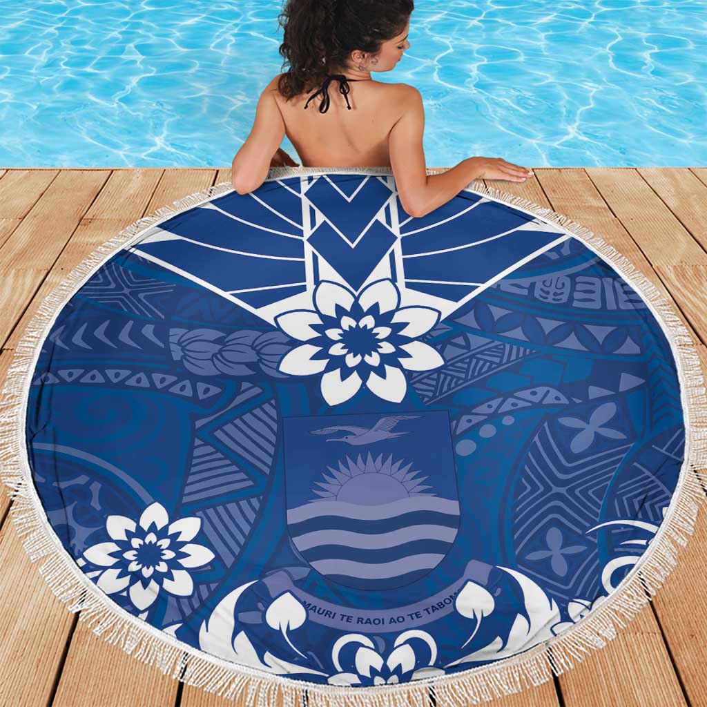 Wikin te Taetae ni Kiribati Beach Blanket Pacific Tapa Pattern