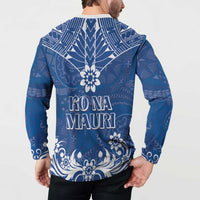 Wikin te Taetae ni Kiribati Button Sweatshirt Pacific Tapa Pattern LT05 - Polynesian Pride