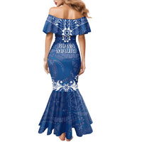 Wikin te Taetae ni Kiribati Family Matching Mermaid Dress and Hawaiian Shirt Pacific Tapa Pattern LT05 - Polynesian Pride