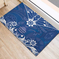 Wikin te Taetae ni Kiribati Rubber Doormat Pacific Tapa Pattern LT05 - Polynesian Pride